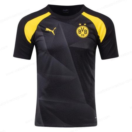 BoRusland Dortmund Pre Match Voetbalshirt-Zwart