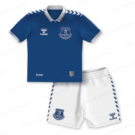 Everton Thuisshirt Kinderen Voetbaltenue 23/24