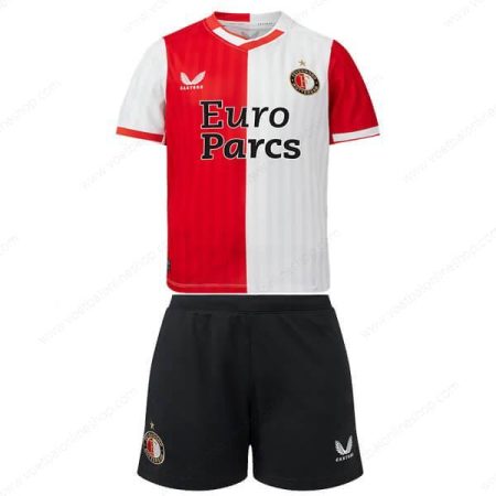 Feyenoord Thuisshirt Kinderen Voetbaltenue 23/24