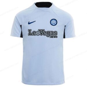 Inter Milan Pre Match Football Jersey-Hemelsblauw