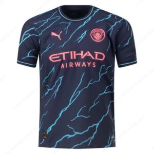 Manchester City 3e Spelersversie Voetbalshirt 23/24