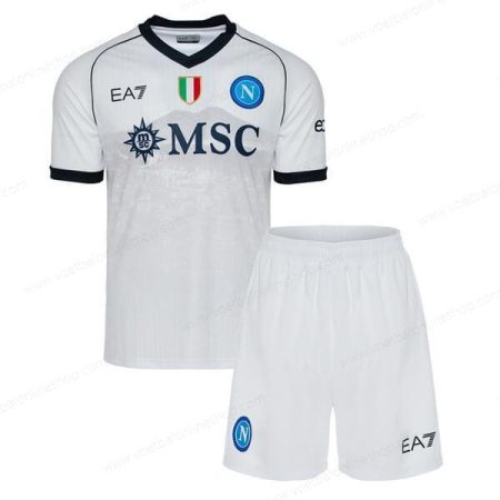 Napoli Uitshirt Kinderen Voetbaltenue 23/24