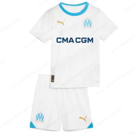 Olympique Marseille Thuisshirt Kinderen Voetbaltenue 23/24