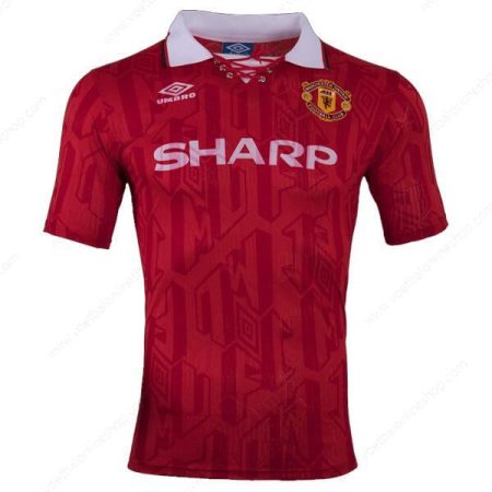 Retro Manchester United Thuisshirt Voetbal 92/94