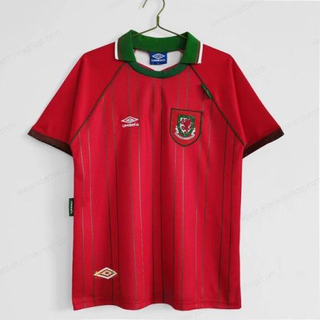 Retro Wales Thuisshirt Voetbal 94