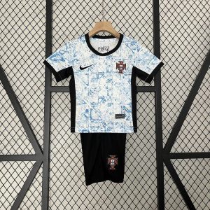 Goedkoop Portugal Uit Tenue voor Kinderen 24/25（EK 2024）